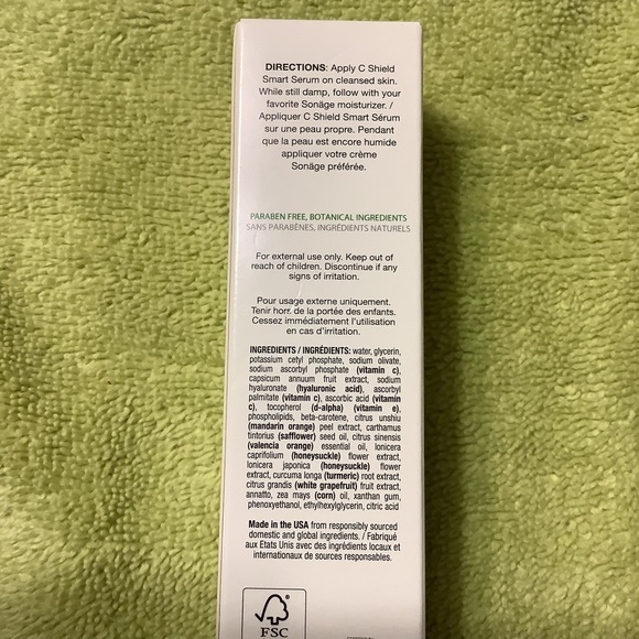 NEW! SONAGE C Shield Smart Serum - Picture 2 of 6
